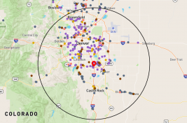 denver VRVB map
